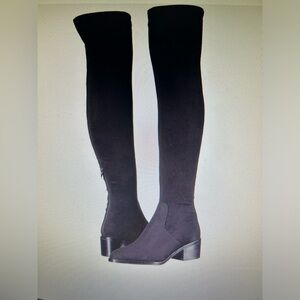 Steve Madden over the knee black boot